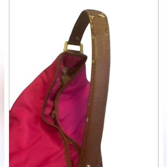 Tory Burch Pink Nylon Hobo Bag - Picture 12 of 14